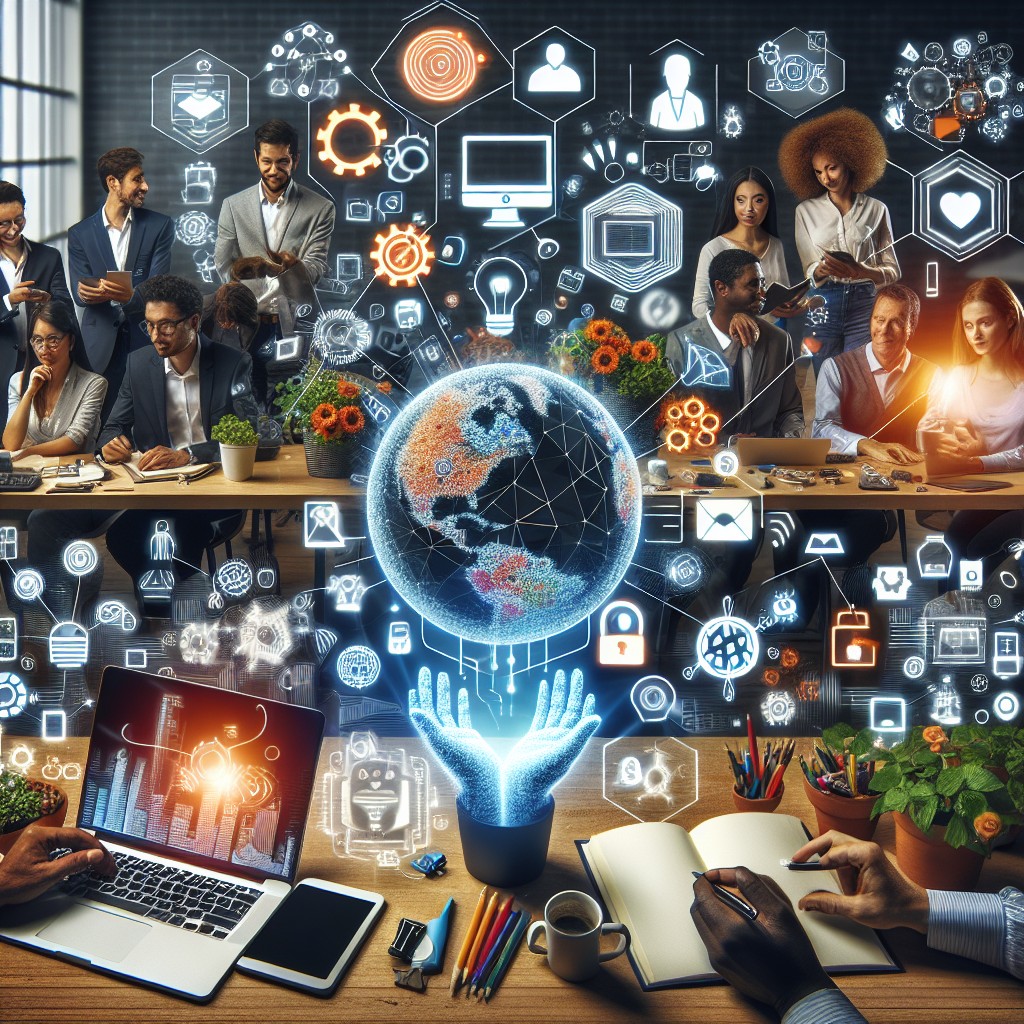 Couverture illustrant l'impact des technologies digitales sur les PME en 2024