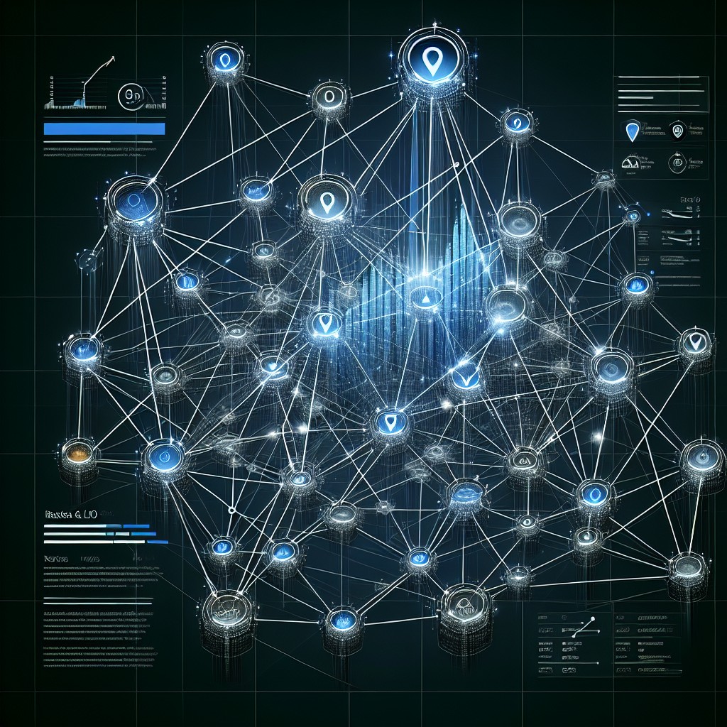 Couverture montrant une illustration de connexions en réseau pour représenter le netlinking et l'optimisation SEO.