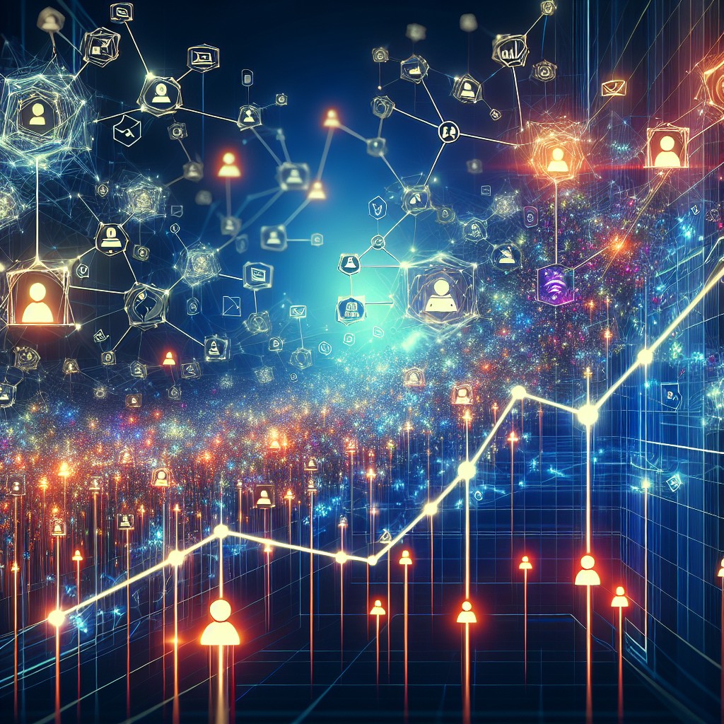 Alt text: Vue de l'engagement et de la croissance des PMEs grâce à une stratégie digitale efficace