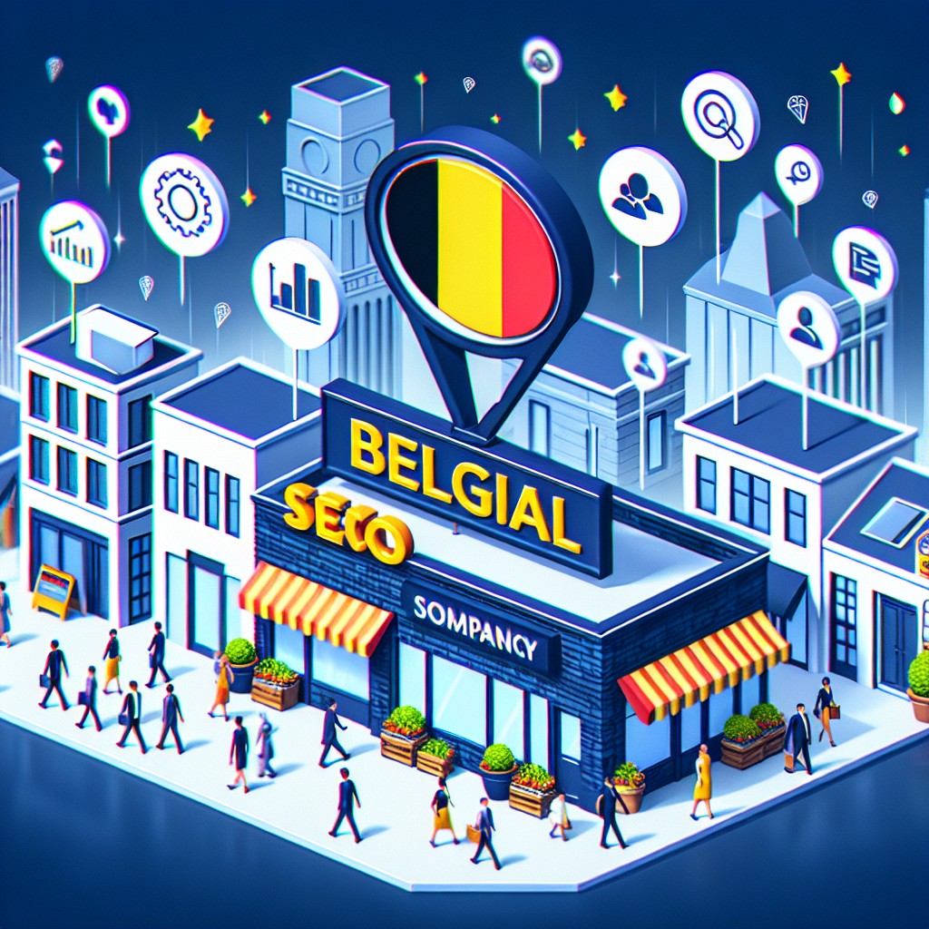 Entreprise belge se démarquant sur le marché local grâce à une stratégie SEO efficace