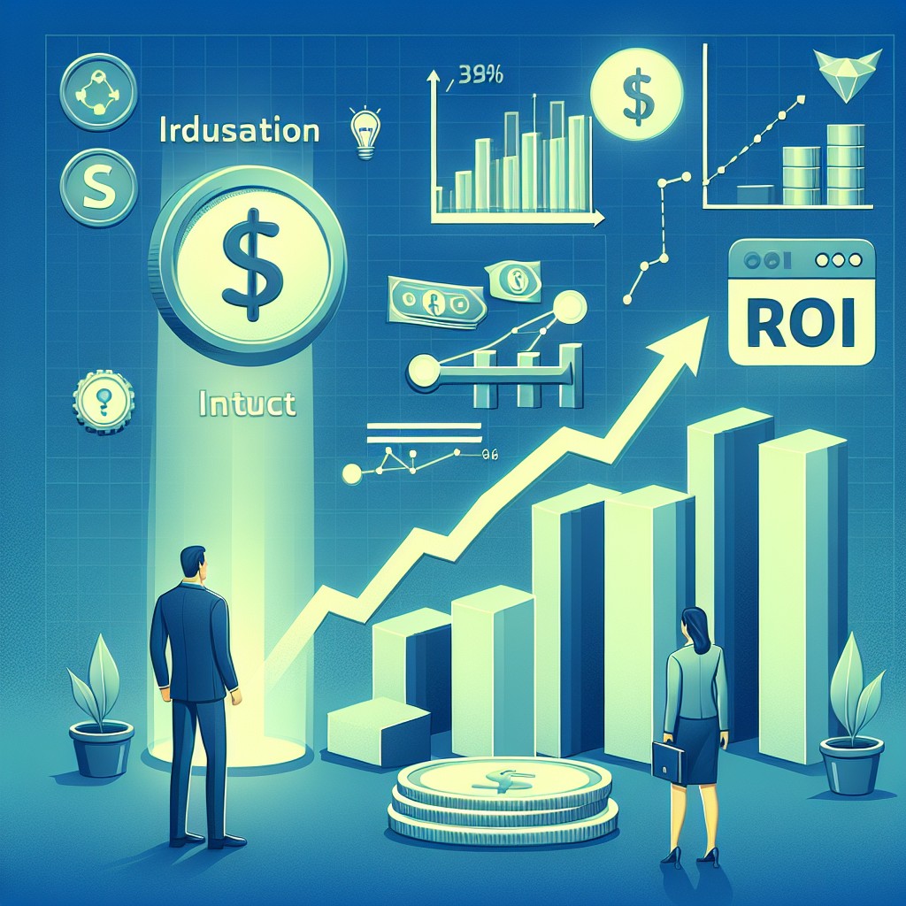 Un graphique montrant la croissance du ROI grâce aux stratégies de marketing digital pour PME