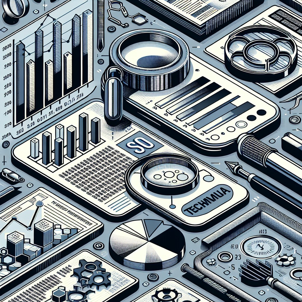 Couverture de l'article sur l'audit SEO technique, illustrant des graphiques de performance web et des outils d'analyse.