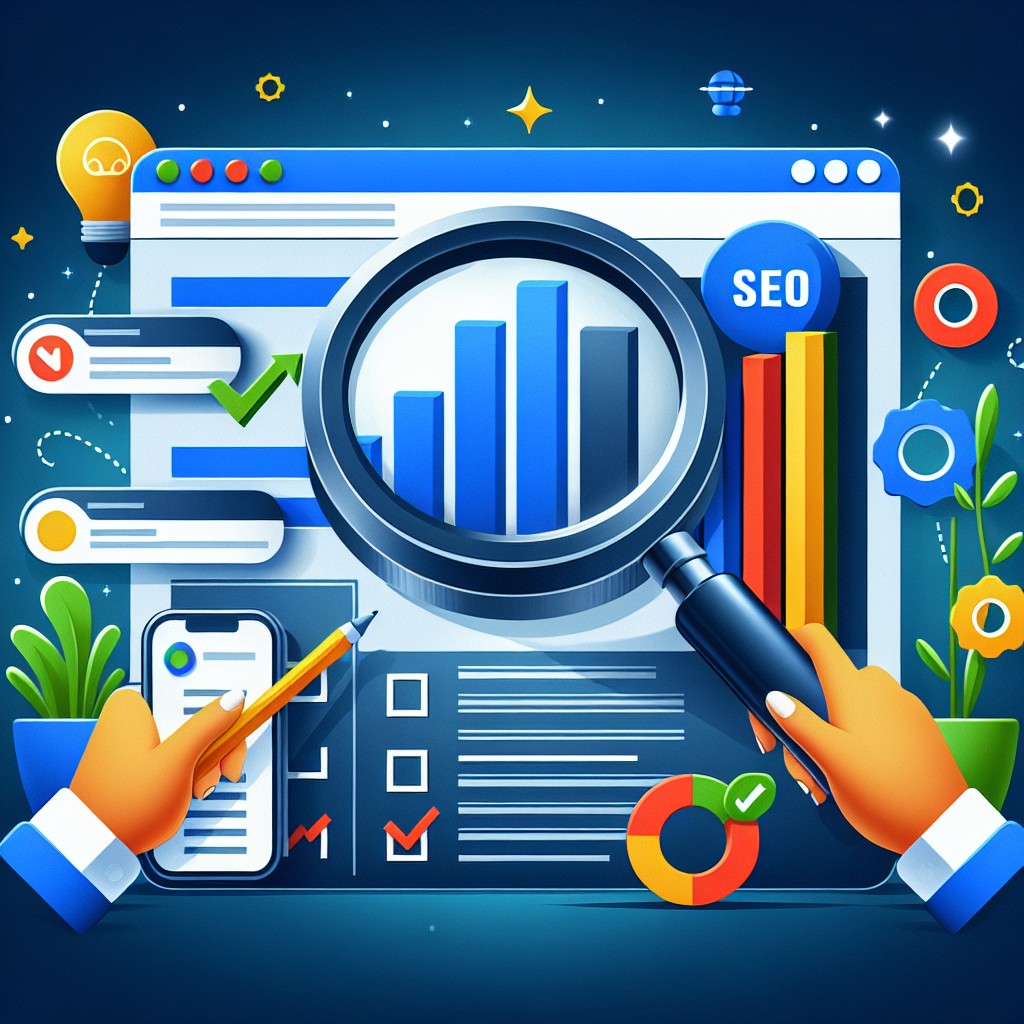 Audit SEO: Analyse de la performance et optimisation du contenu web pour un meilleur classement sur Google