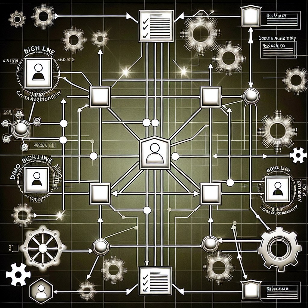 Image illustrant l'importance et l'impact des backlinks en SEO, symbolisant la connexion et la crédibilité entre les sites web.