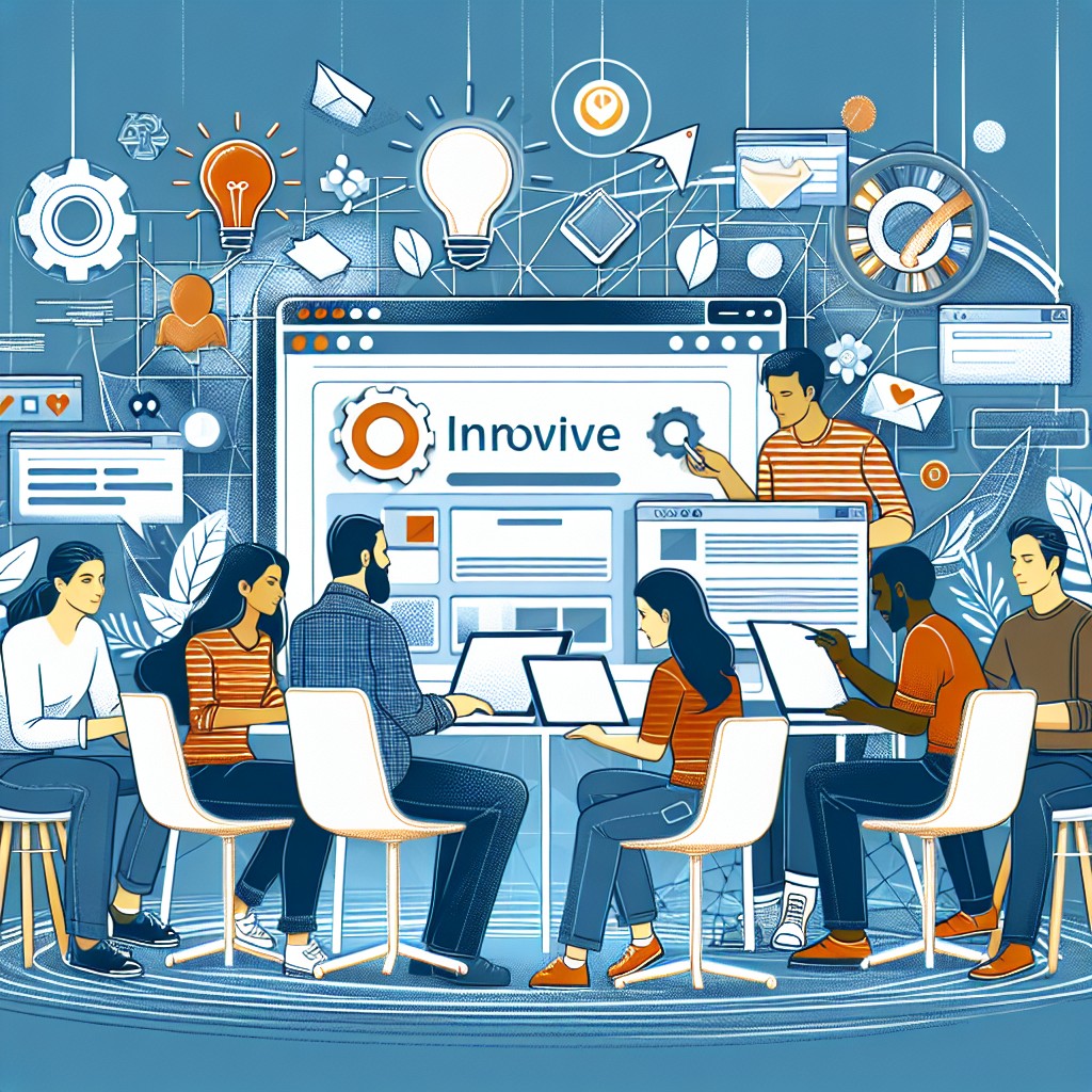 Image de couverture illustrant des professionnels du web travaillant ensemble sur un projet digital innovant.