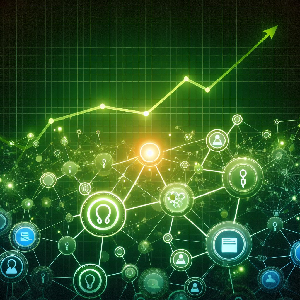 illustration de backlinks symbolisant la connexion et la croissance en SEO