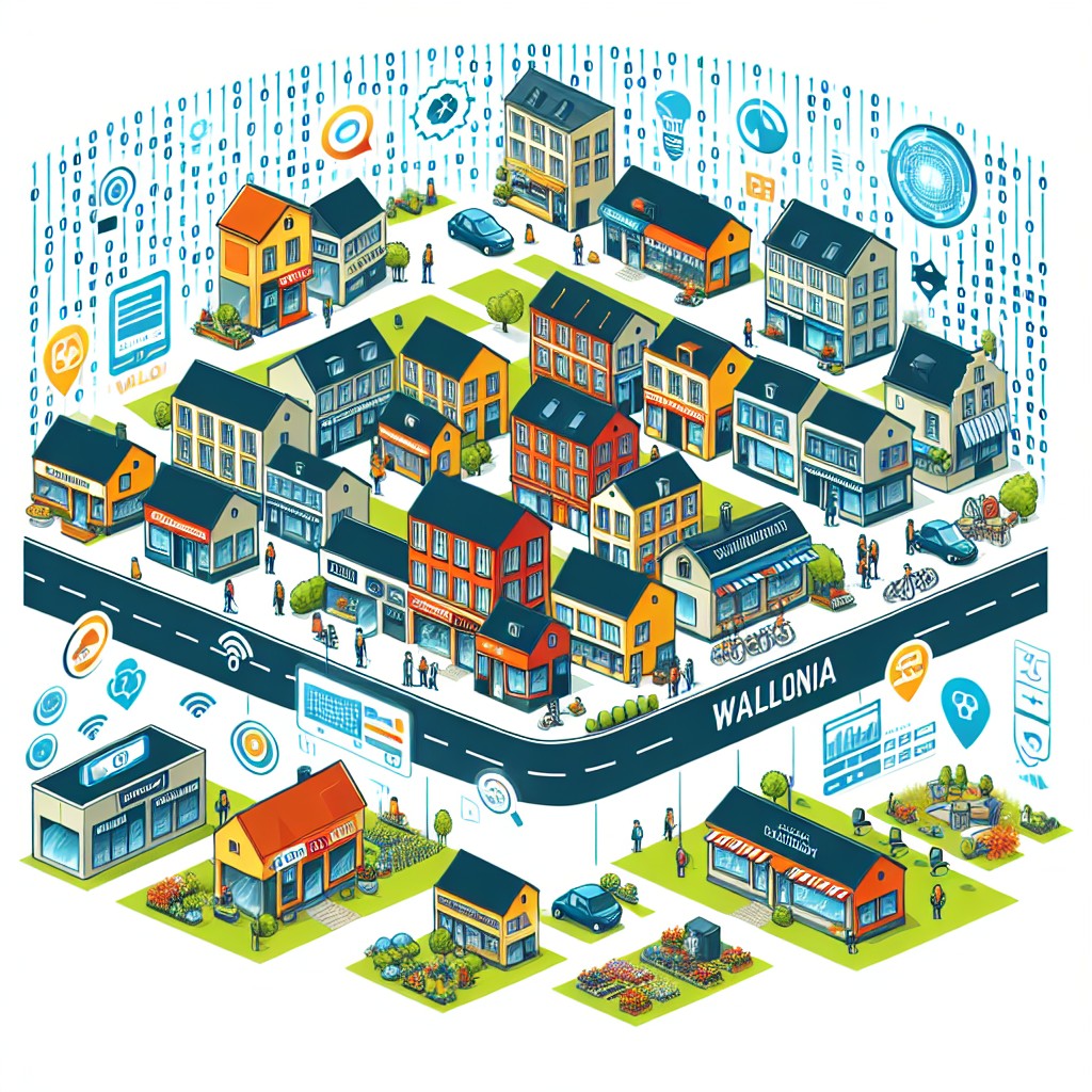 Illustration de l'impact de la transformation numérique sur les entreprises en Wallonie