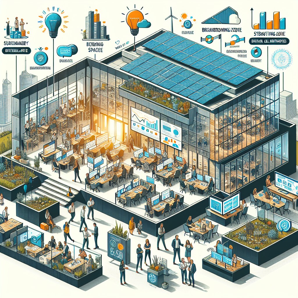 Une illustration montrant une entreprise wallonne prospérant grâce à sa stratégie digitale