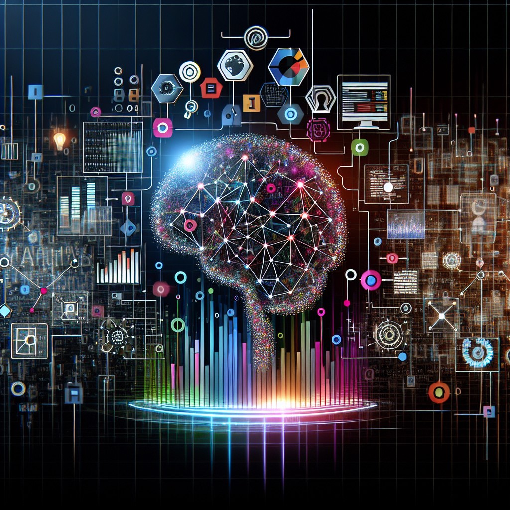 Une image de couverture illustrant le rôle du Machine Learning dans l'optimisation digitale, avec des éléments visuels représentant les données et les algorithmes.