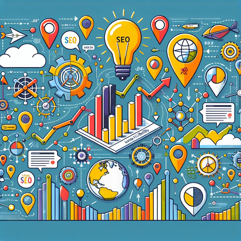 Tableau illustrant l'impact du référencement local sur la visibilité des entreprises en ligne