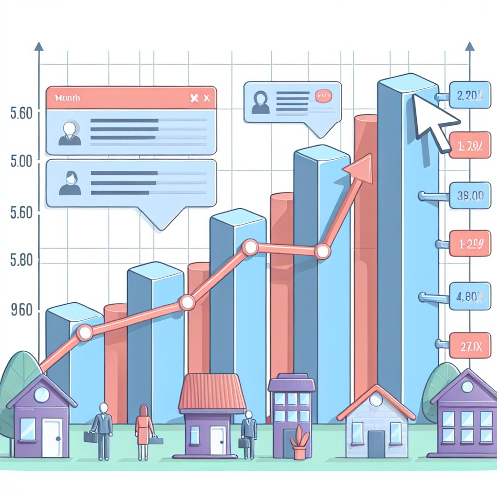 Illustration d'un graphique montrant une augmentation du trafic web grâce à l'optimisation SEO pour les PME.