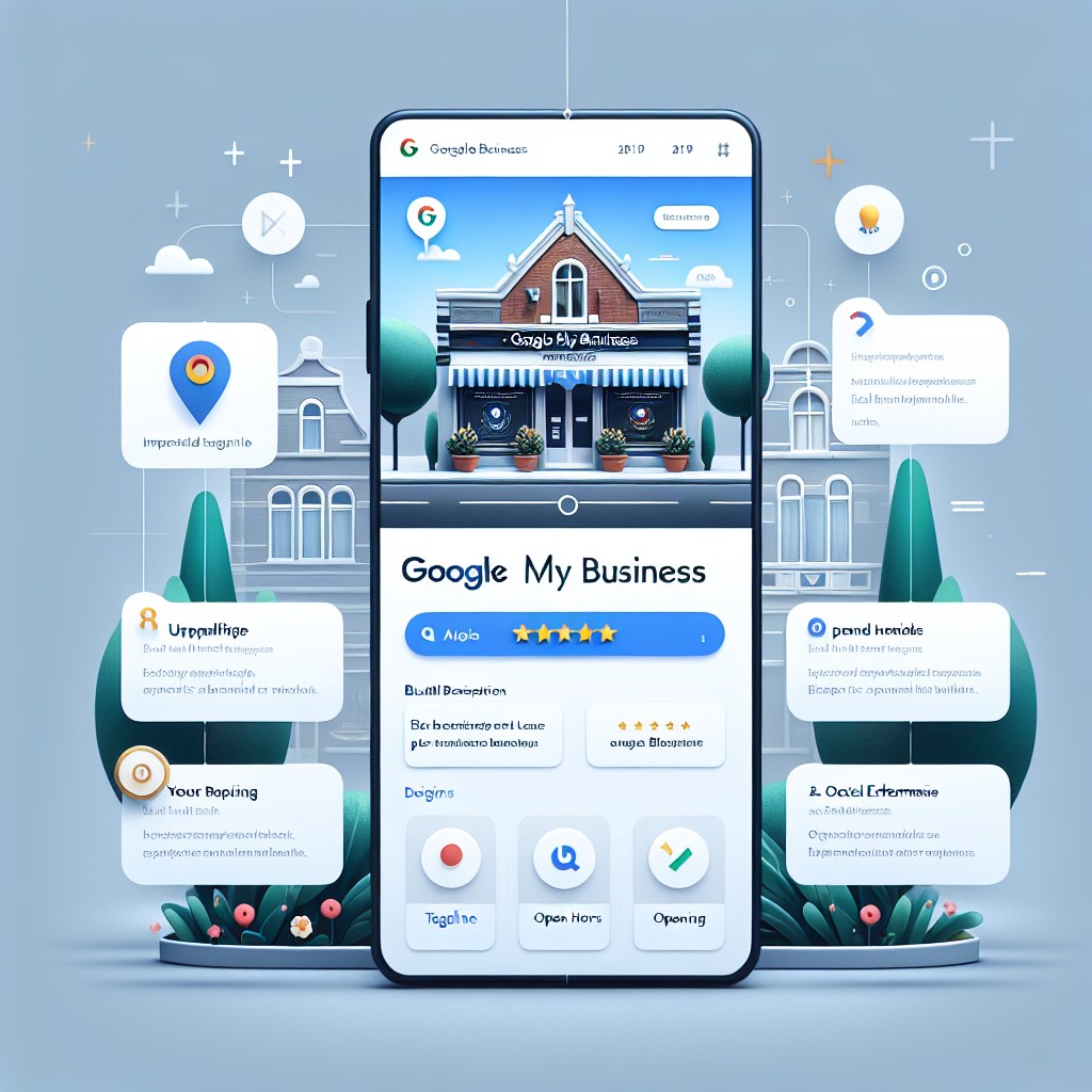 Optimiser une fiche Google My Business pour améliorer la visibilité locale pour les entreprises en Belgique.