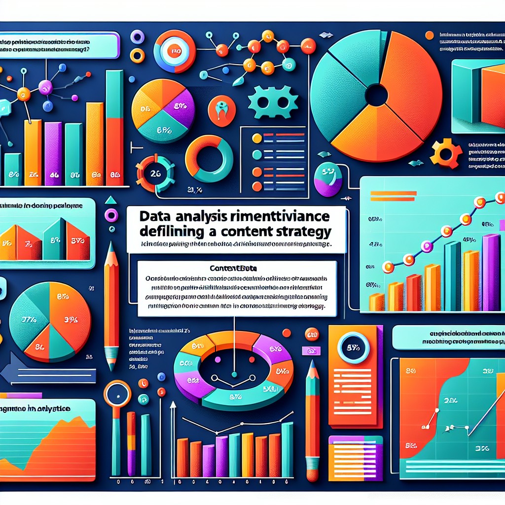 Couverture de l'article montrant des graphiques et des données illustrant l'importance des analyses data-driven pour la stratégie de contenu.