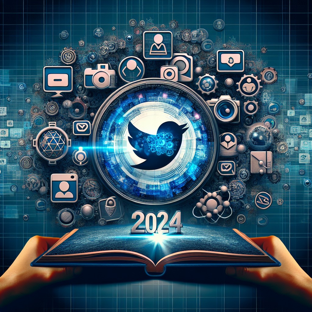 Image de couverture illustrant l'importance des médias sociaux pour les PME en 2024, avec des icônes de plateformes populaires comme Facebook, Instagram, LinkedIn et Twitter.