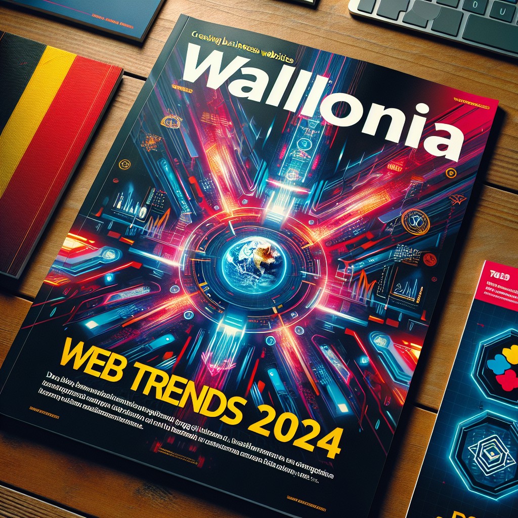 Couverture d'un article sur les tendances et stratégies de création de sites web pour entreprises en Wallonie en 2024.