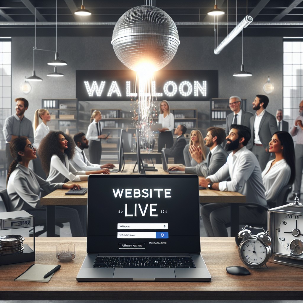 Image de couverture représentant une entreprise wallonne mettant en ligne son nouveau site internet