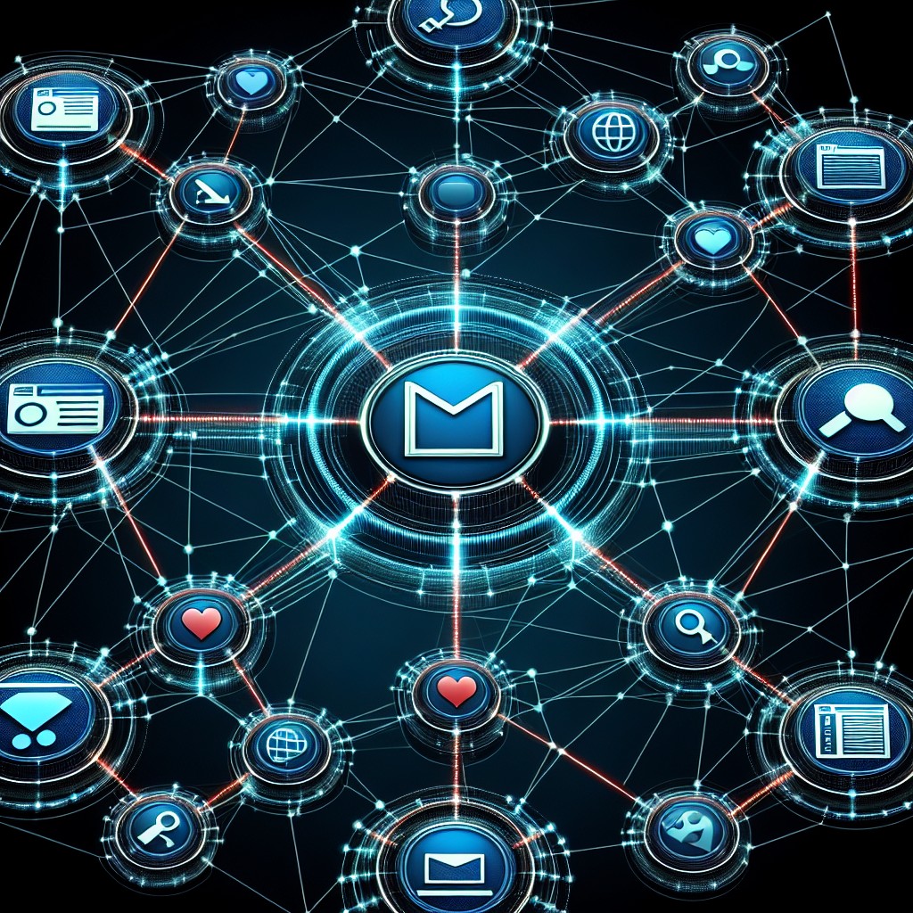 Une image représentant des liens hypertextes entre différentes pages web, symbolisant la stratégie de backlinks dans le SEO.