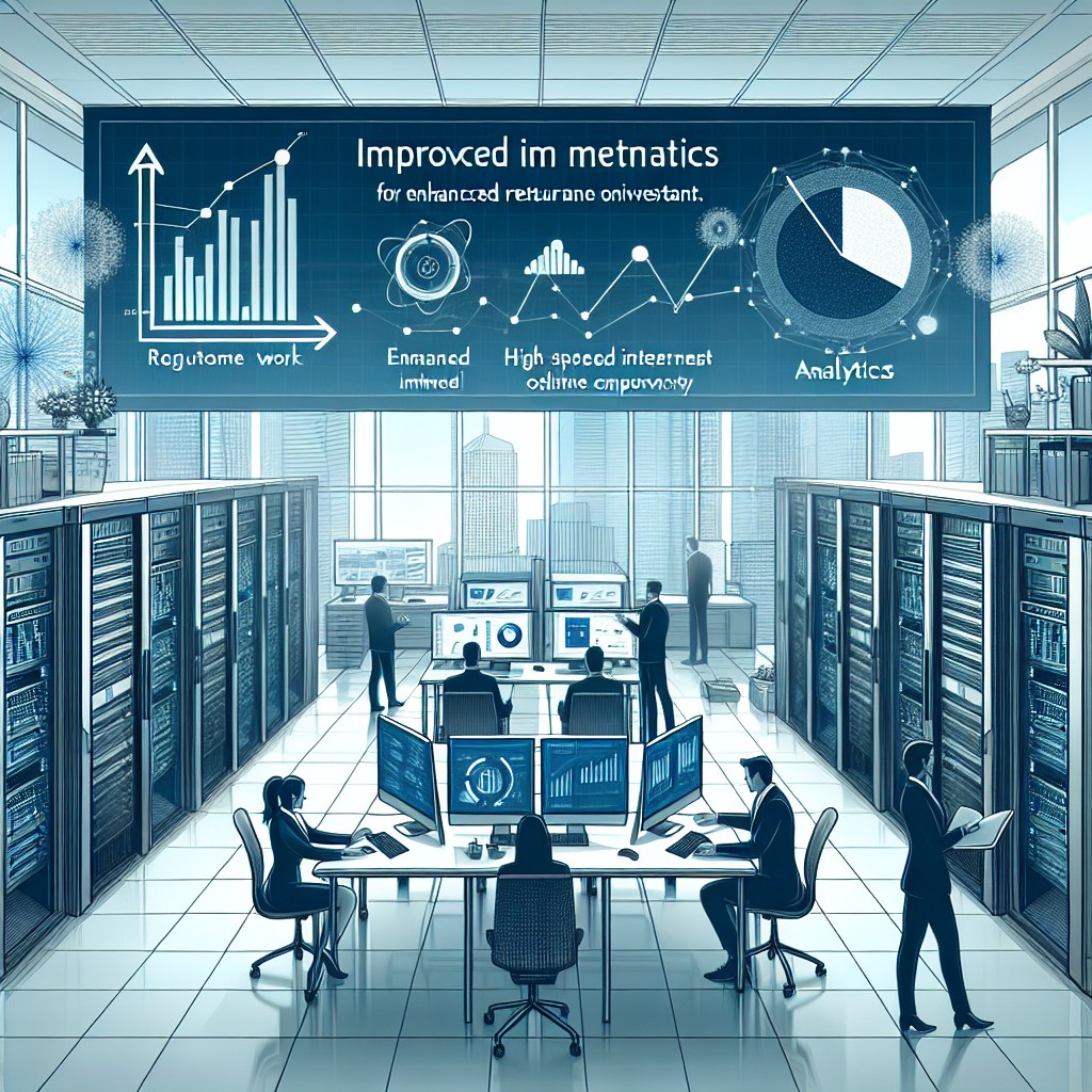 Image de couverture représentant une entreprise intégrant des technologies digitales pour améliorer ses processus et son ROI.