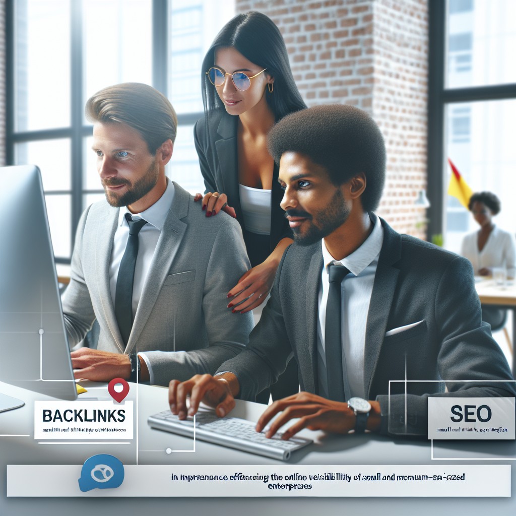 Image montrant des entrepreneurs belges travaillant sur des ordinateurs, illustrant l'importance des backlinks pour la visibilité en ligne des PME.