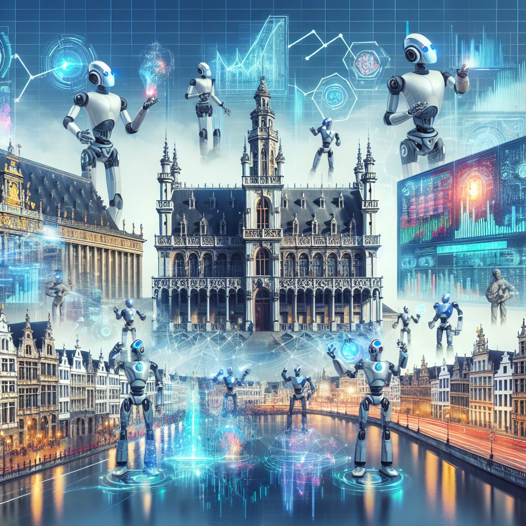 L'intersection de la technologie, de l'économie et de la cybernétique en Belgique