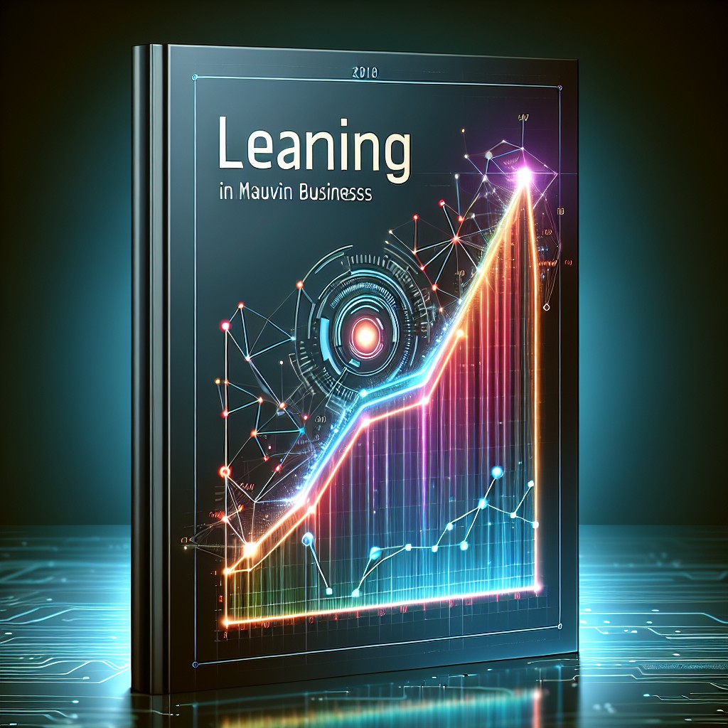 Image de couverture montrant un graphique moderne représentant la croissance du Machine Learning en entreprise, avec un style digital futuriste.