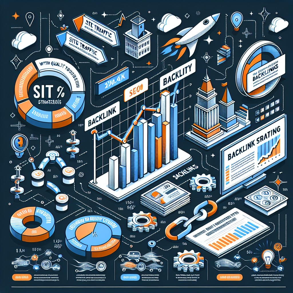 Un graphique illustrant l'importance des backlinks dans la stratégie SEO pour les sites web.