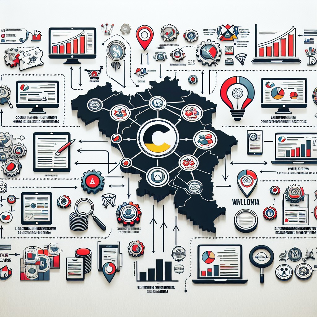 Vue d'ensemble des stratégies de référencement pour les entreprises en Wallonie