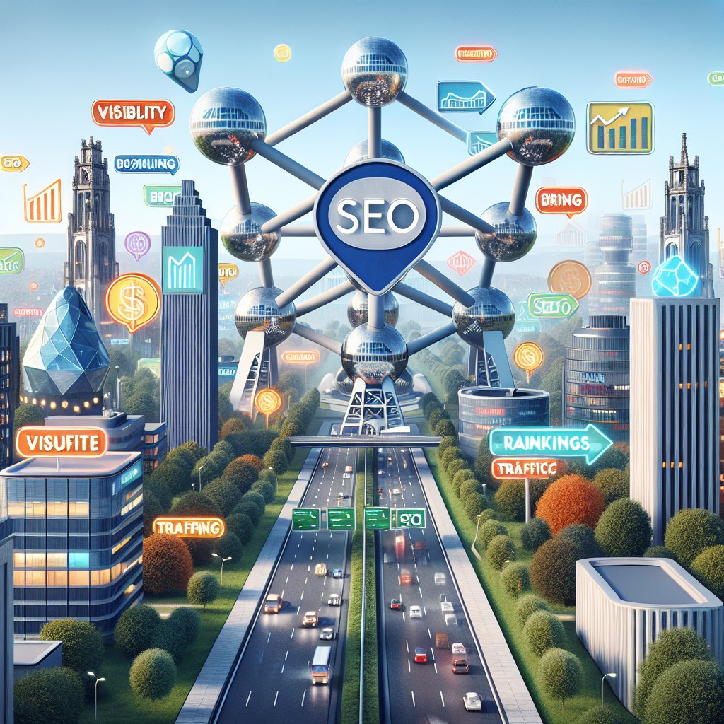 Image de couverture représentant l'importance du SEO pour les entreprises belges