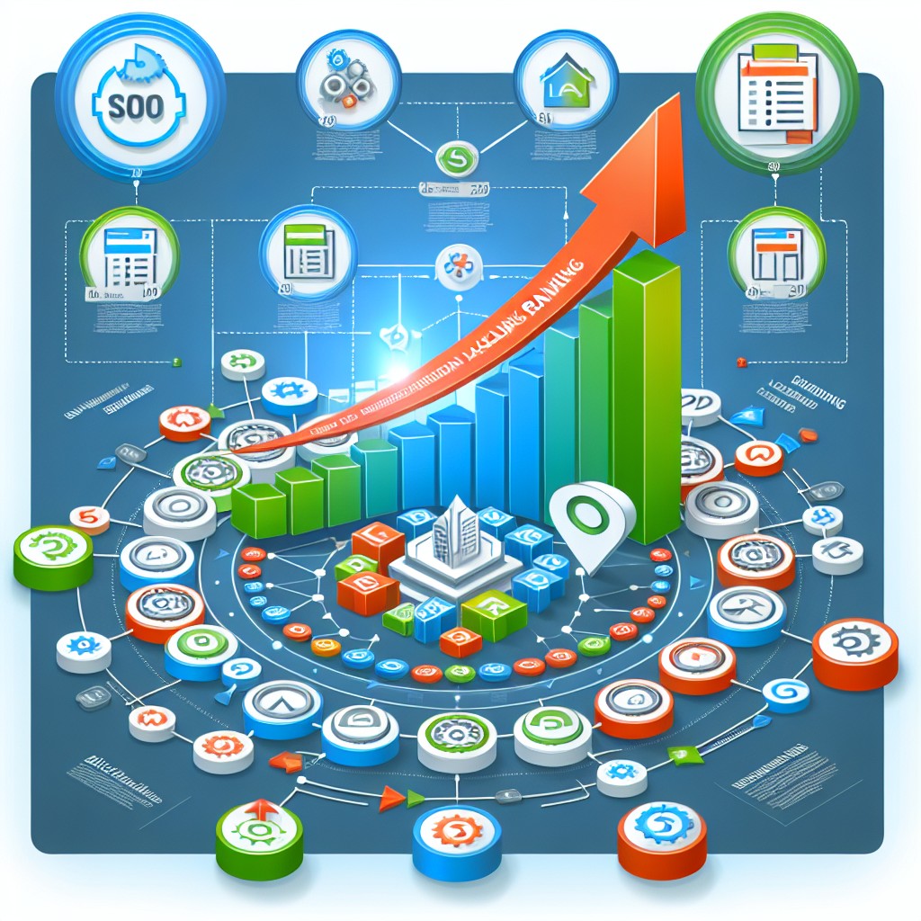 Un graphique illustrant l'impact des backlinks sur le classement SEO d'un site web.