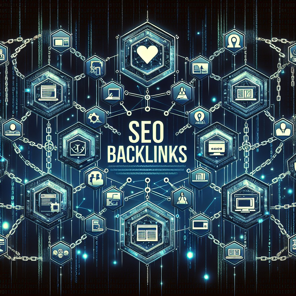 Illustration montrant un réseau de sites web interconnectés par des liens, représentant l'importance des backlinks pour le SEO.