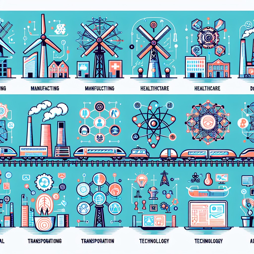 Image de couverture montrant des symboles d'Intelligence Artificielle et de Machine Learning intégrés dans des secteurs industriels belges.