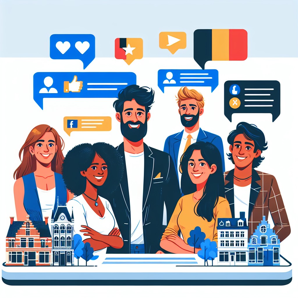 Petites et moyennes entreprises utilisant efficacement les réseaux sociaux en Belgique