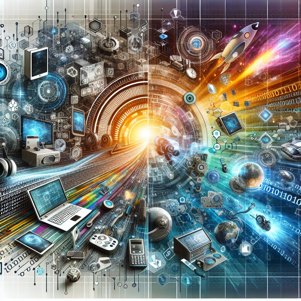 Image de couverture illustrant la transformation digitale avec des éléments technologiques modernes.