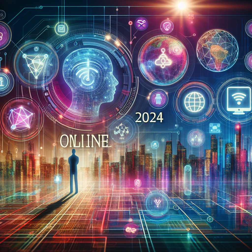 Image de couverture illustrant les tendances numériques pour 2024