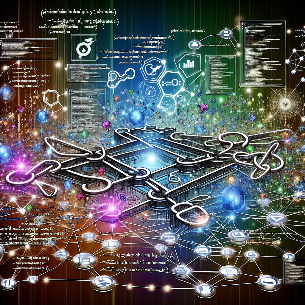 Une illustration captivante montrant les complexités du SEO et des backlinks entrelacés symbolisant leur importance pour le succès en ligne.