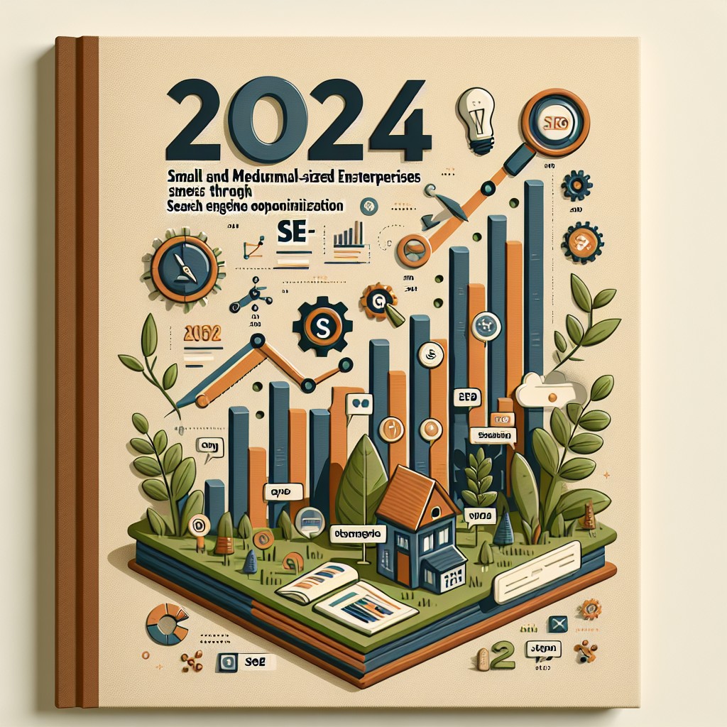 Couverture illustrant la croissance des PME grâce au SEO en 2024.