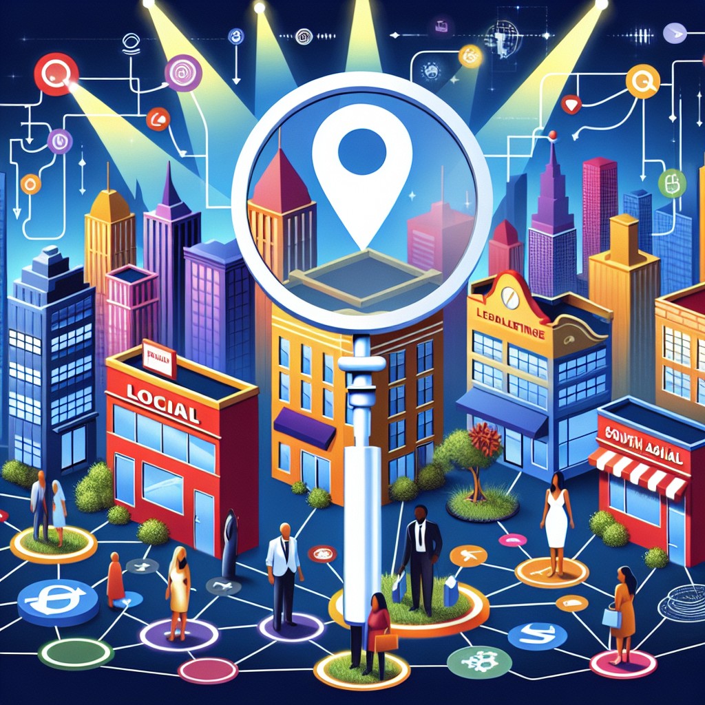 Image de couverture illustrant des stratégies de marketing digital local pour entreprises.