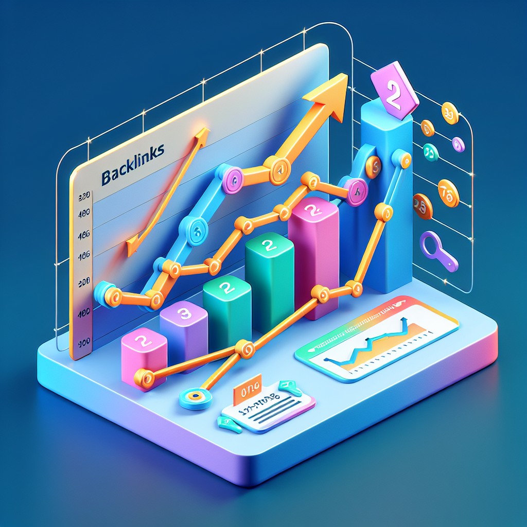 Un graphique illustrant l'impact positif des backlinks de qualité sur le classement SEO d'un site web.