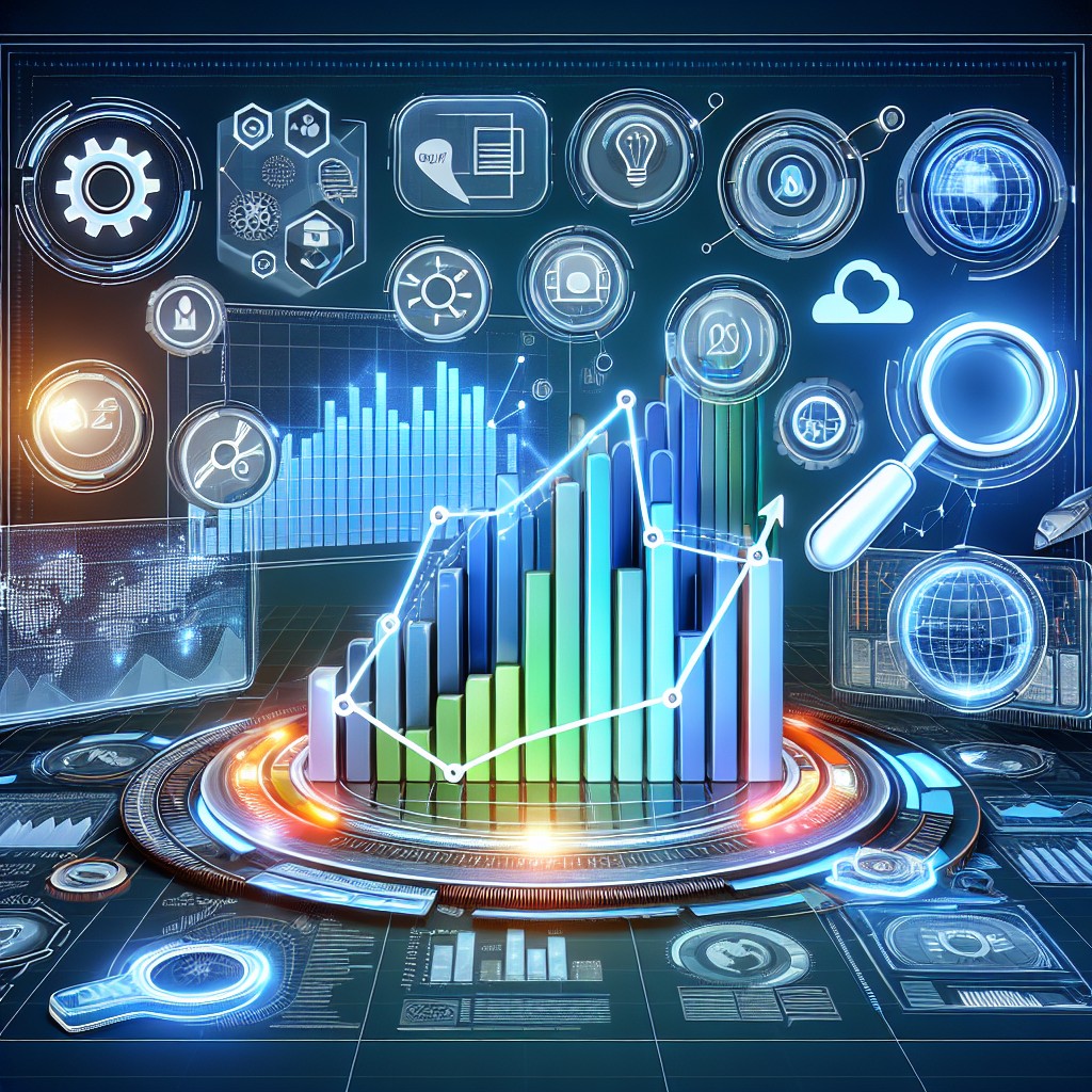 Un graphique représentant la croissance et les opportunités de visibilité en ligne grâce aux stratégies de référencement en 2024.