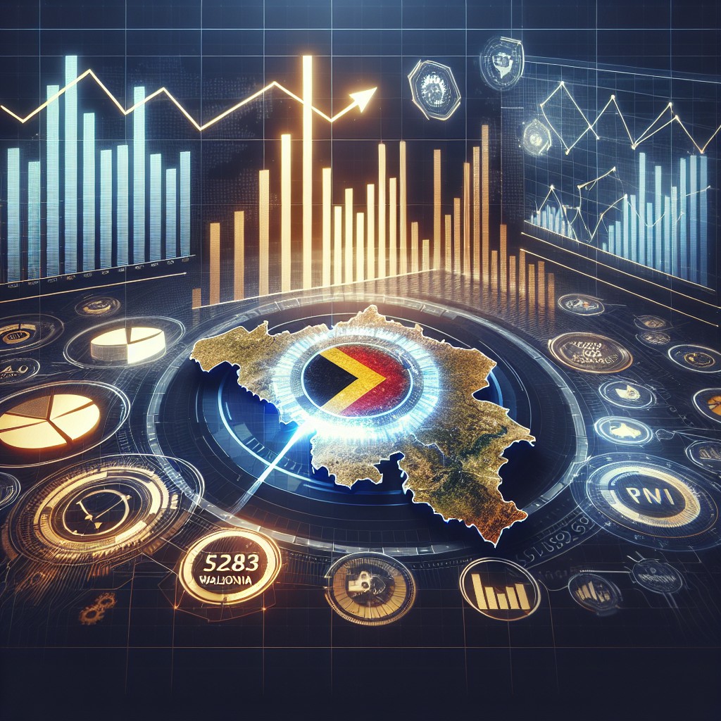 Image de couverture montrant des graphiques de performances SEO et une carte de la Wallonie, symbolisant la croissance et la localisation.