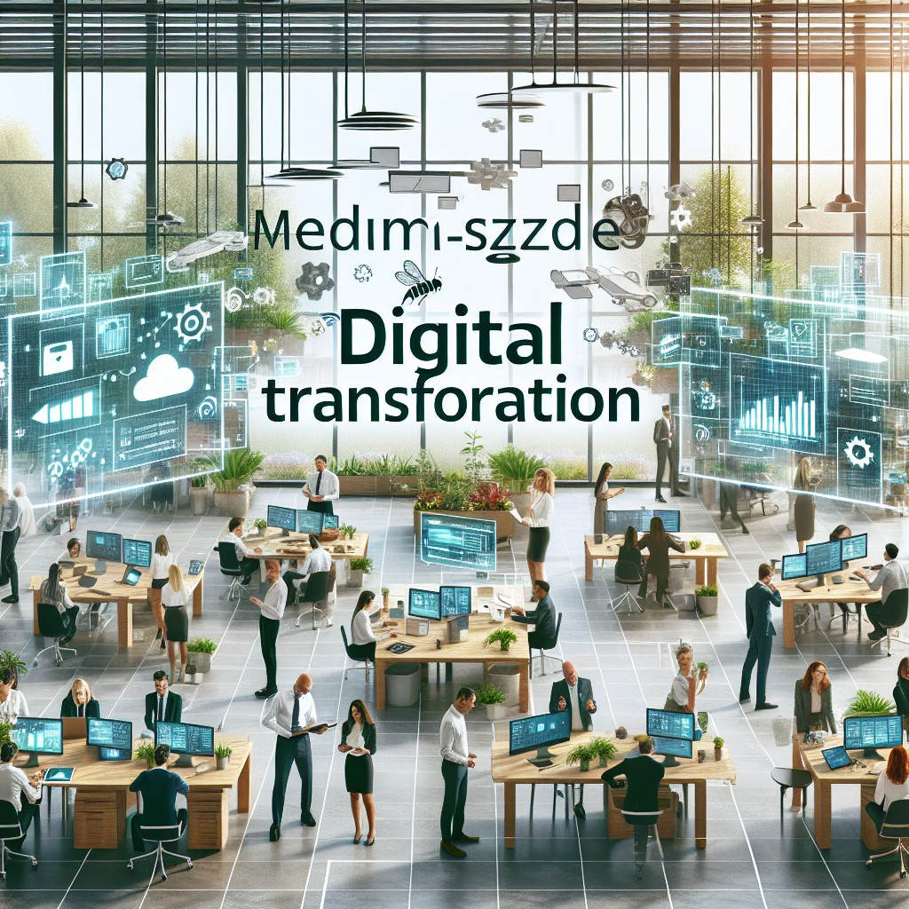 Image de couverture montrant une PME en pleine expansion numérique, illustrant la transformation digitale.