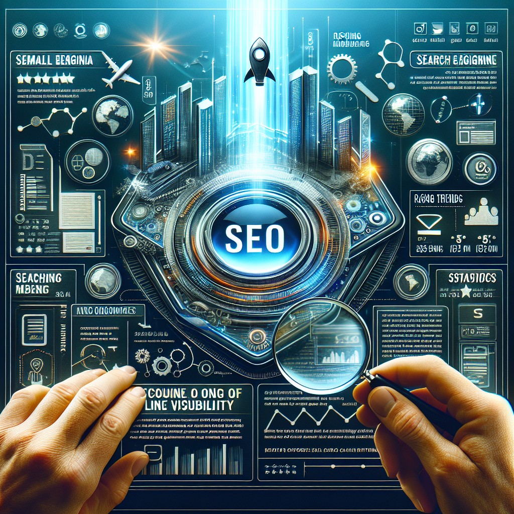 Image de couverture illustrant le concept de SEO pour les petites et moyennes entreprises, mettant en avant l'importance de la visibilité en ligne en 2024.