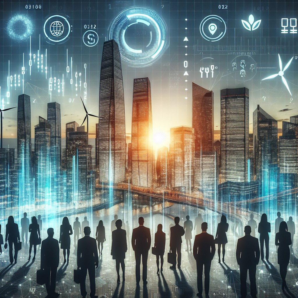 Image symbolisant l'innovation et la croissance digitale pour les PME en 2024.