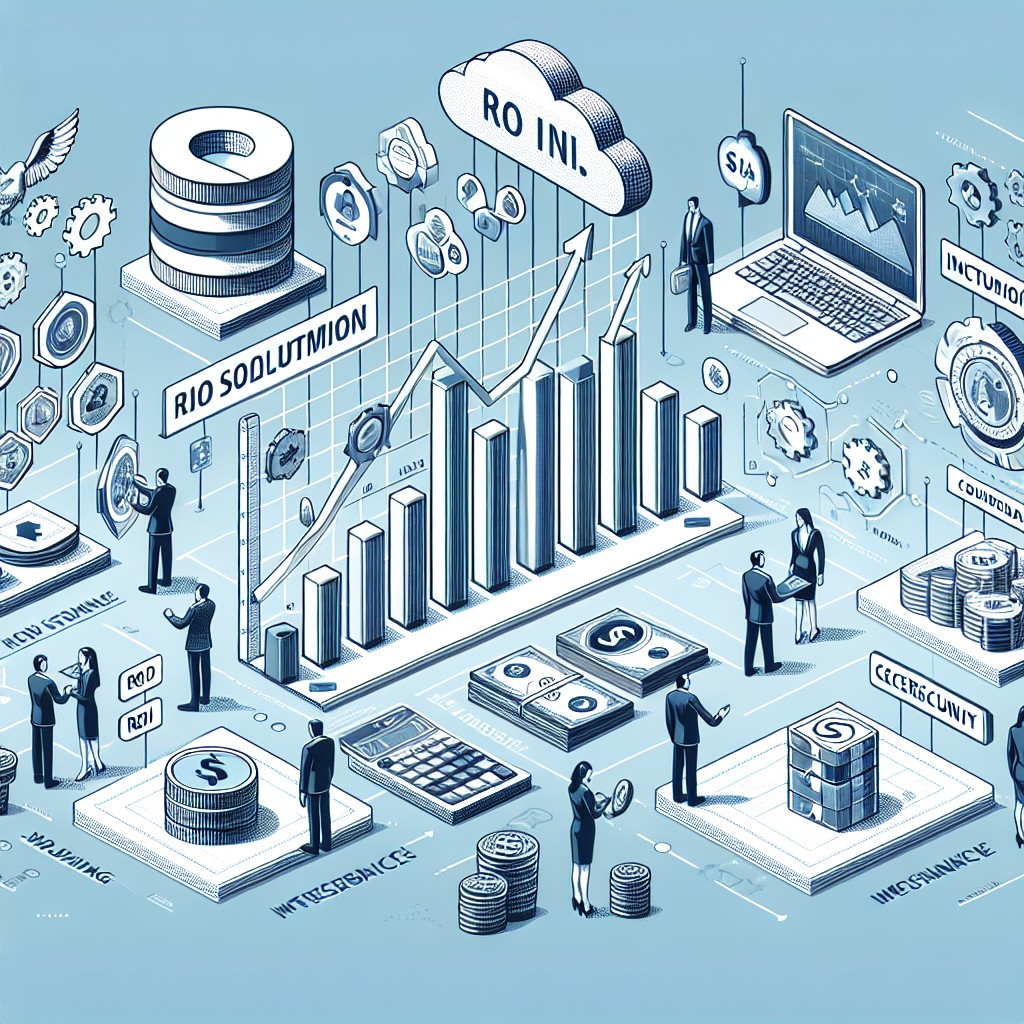 Image montrant divers aspects de solutions web impactant le ROI des entreprises.