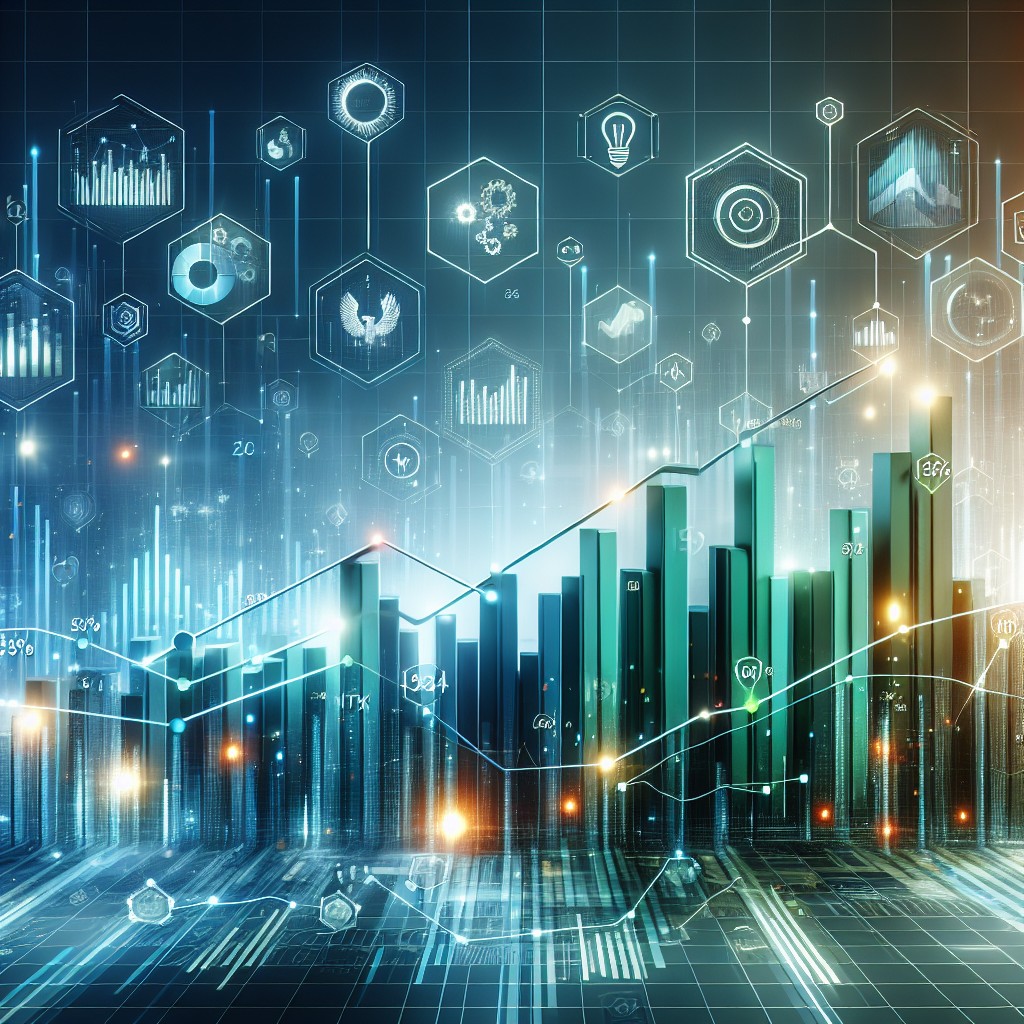 Image de couverture illustrant des graphiques de croissance et des icônes digitales symbolisant le ROI en marketing numérique.