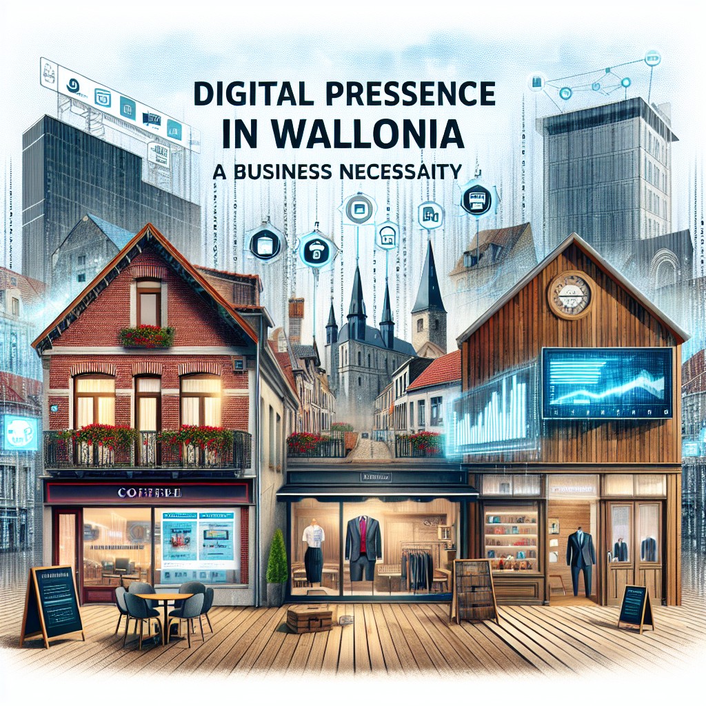 Couverture d'article illustrant l'importance de la présence digitale pour les entreprises en Wallonie