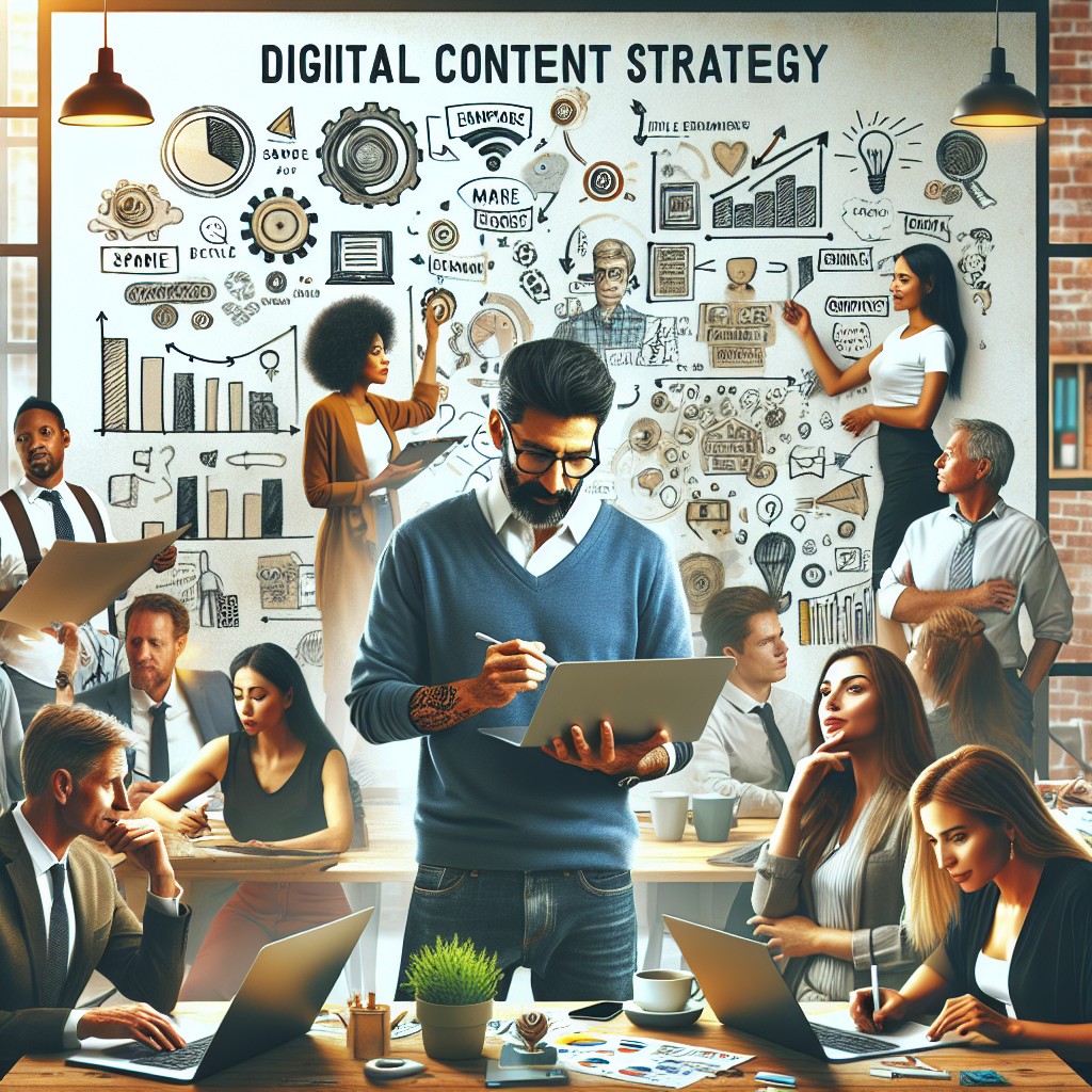 Image de couverture représentant une PME travaillant sur une stratégie de contenu digital.