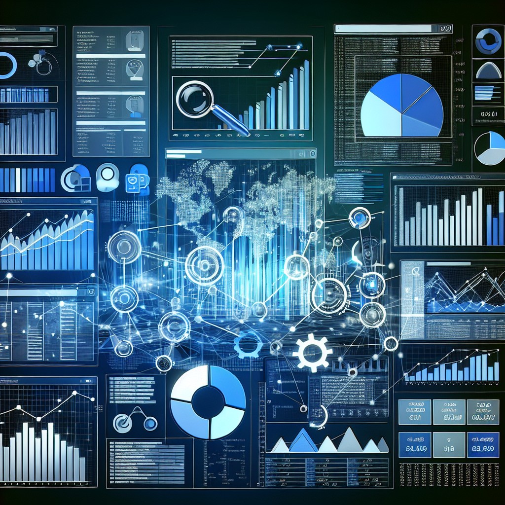 Une image de couverture illustrant un site web en analyse avec des graphiques et des statistiques représentant l'optimisation SEO.