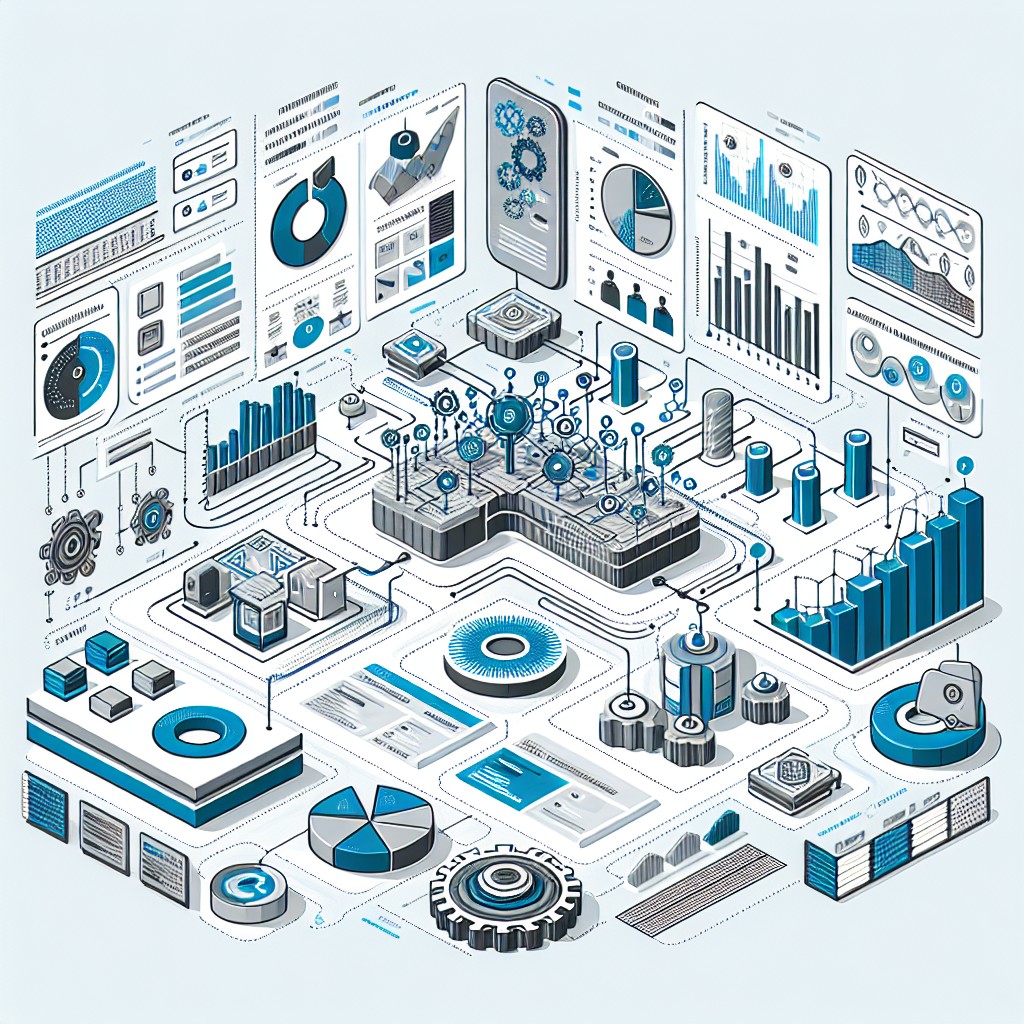 Graphique illustrant l'impact du Machine Learning sur l'optimisation des ressources en entreprise