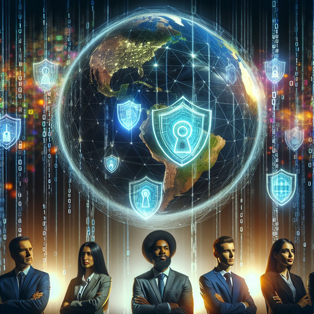 Image de couverture illustrant l'impact et l'importance de la cybersécurité en 2024.